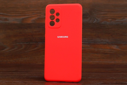 Silicone Full Case Samsung A03s Red (14)