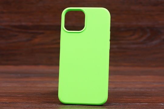 Silicone Case (no logo) Iph 13Pro Shiny Green (40)