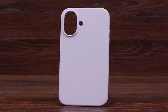 Silicone Case (no logo) Iph 16 Lilac Purple (72)