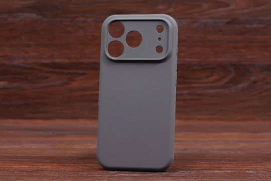Silicone Case Close Camera (no logo) Iph 18Pro Space gray (28)