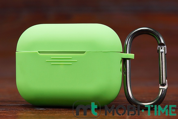 Футляр for AirPods Pro2 Carrying з карабіном (green)