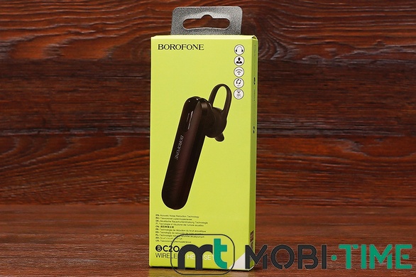 Bluetooth гарнітура Borofone BC20 (чорна)