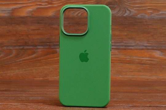 Silicone Case MagSafe iPhone 13Pro Green (32)