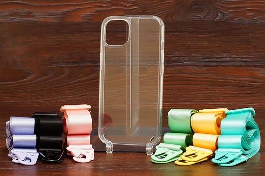 Силікон Crossbody Clear Case IPhone 7/8 з шнурком