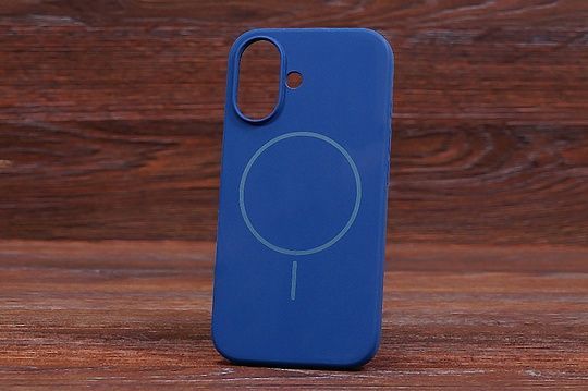 Silicone Soft Case Magsafe iPh 17 Dark blue