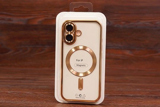 Силікон Shining Case MagSafe Sams A17 5G Gold