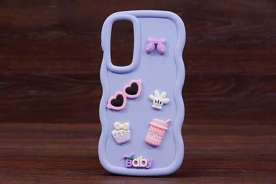 Cилікон Ripple Kids Xiaom Redmi Note 14Pro 4G Elegant purple