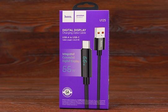 USB Кабель Type-C HOCO U125 66W (1.2m)