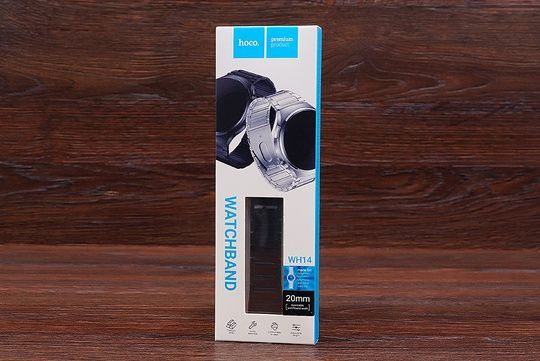 Ремінець Universal Hoco WH14 20mm (чорний)