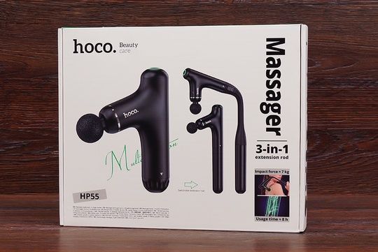 Масажер Hoco HP55 3in1 (чорний)