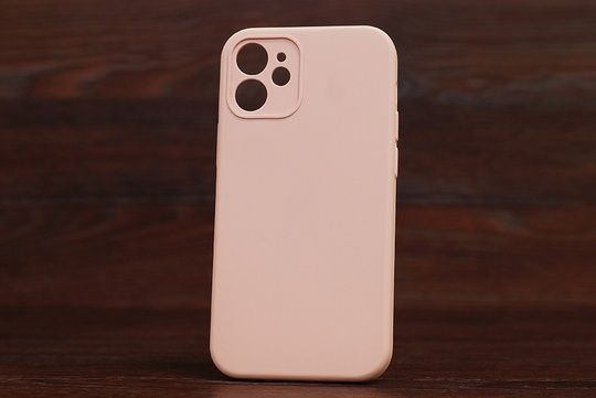 Silicone Case Close Camera (no logo) Iph 16ProMax Pink Sand (4)