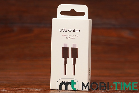 USB Кабель Sams Type-C to Type-C 5A (1m)