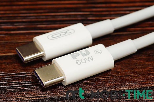 USB Кабель Type-C to Type-C XO NB-Q190A 60W (1m)