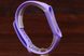 Браслет MI Band 5/6 Silicone Ribbed Elegant purple (39)