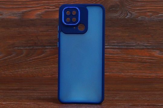 Накладка Color Matte IPh 15ProMax Blue