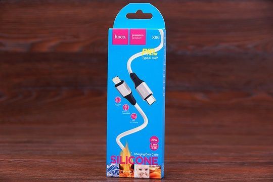 USB Кабель Type-C to lightning HOCO X86 20W (1m)