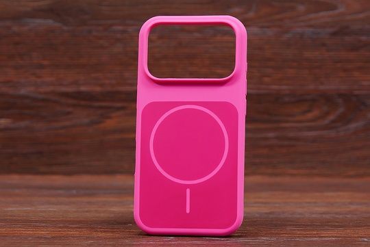 Silicone Soft Back Magsafe iPh 17ProMax Dragon fruit
