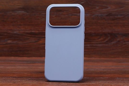 Silicone Case Iph 17Pro Lavander gray (28)