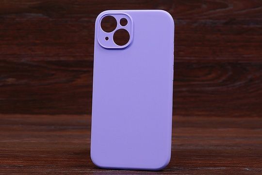 Silicone Case Close Camera (no logo) Iph 15Pro Elegant Purple (39)