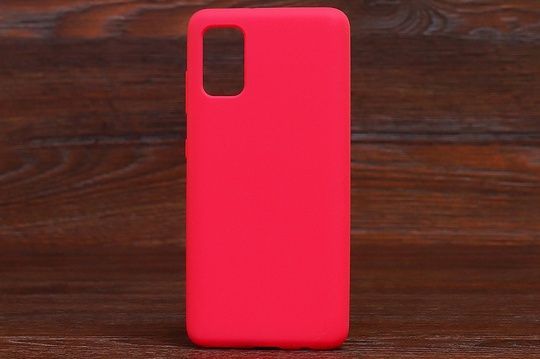 Silicon Case Xiaom Redmi 9A Rose red (37)