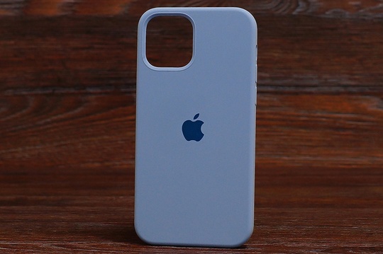 Silicone Case iPhone 14+ Lavander gray (28)