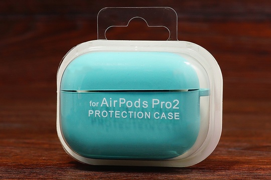 Футляр for Air Pods Pro 2 з мікрофіброю (sea blue)