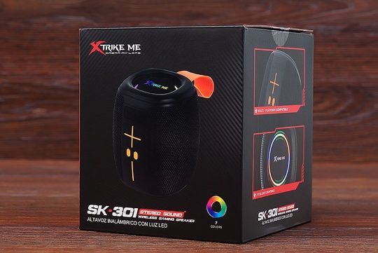 Колонка XTRIKE ME SK-301 RGB (чорна)