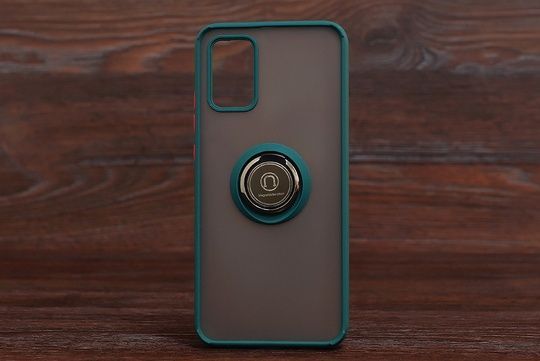 Goospery Case Sams A37 with magnetic ring Pine green