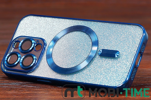 Силікон Shining СD Case MagSafe Iphone 15Pro Blue