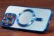 Силікон Shining СD Case MagSafe Iphone 15Pro Blue фото 4