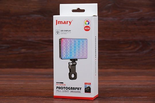 Відео/фото світло Jmary FM-150 10x6cm 3000mAh RGB