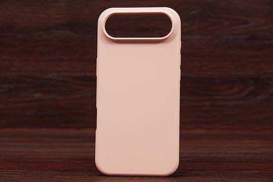 Silicone Case (no logo) Iph 16e/17e Pink Sand (19)