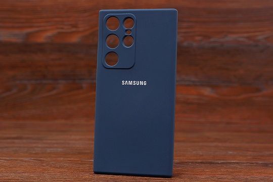 Silicone Full Case Sams A32 5G Dark blue (8)