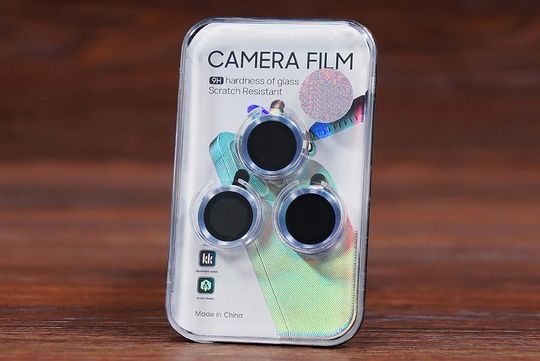 СКЛО 9H на лінзи камери iPh 18 Pro/ 18 Pro Max light blue
