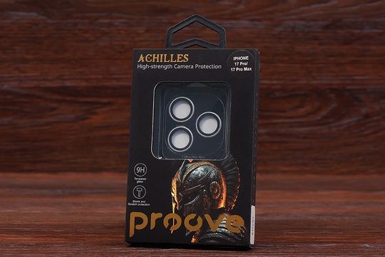 СКЛО на камеру Proove Achilles iPh 17Pro/17ProMax silver