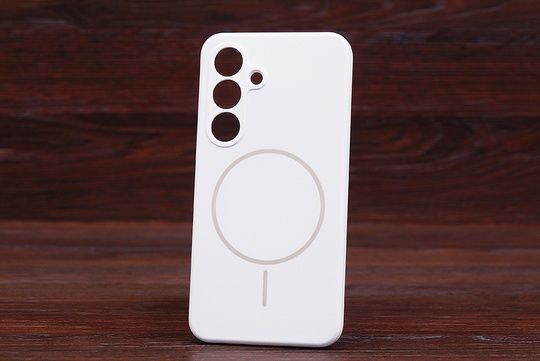 Silicone Soft Close Magsafe Sams S26Ultra White