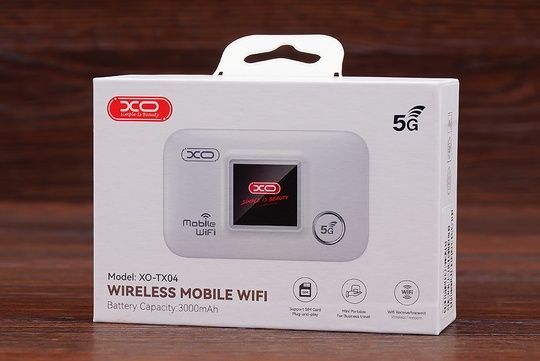 Портативний модем XO TX04 5G LTE WiFi 3000mAh (білий)