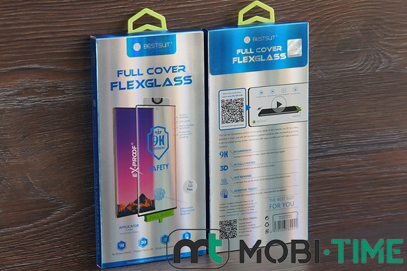 Скло FlexGlass Samsung Note 9 black