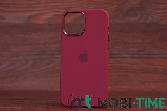 Silicone Case iPhone 11 Maroon (42)