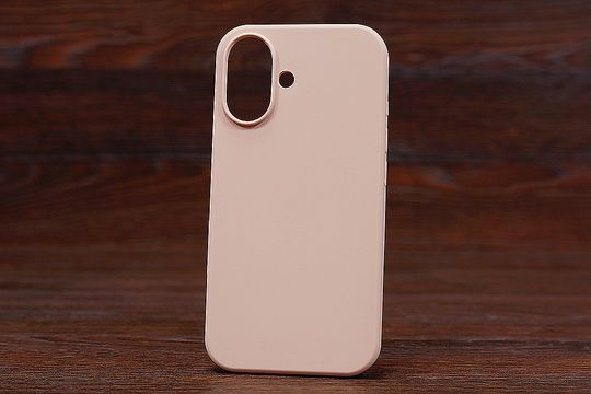 Silicone Case (no logo) Iph 17 Pink Sand (19)