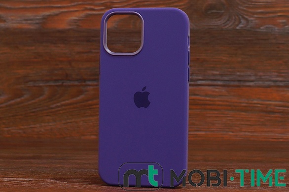 Silicone Case MagSafe iPhone 12/12Pro Purple (34)