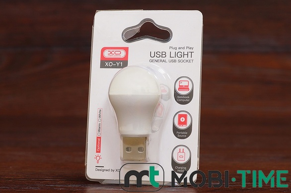 USB LED Лампа XO Y1 (біле світло)