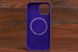 Silicone Case MagSafe iPhone 12/12Pro Purple (34) фото 2