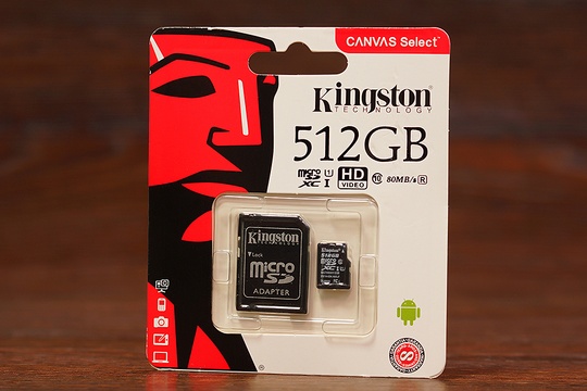 MSD 512GB Kingston /C10+SD