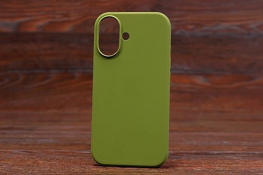Silicone Case iPh 16e/ 17e Army green (45)