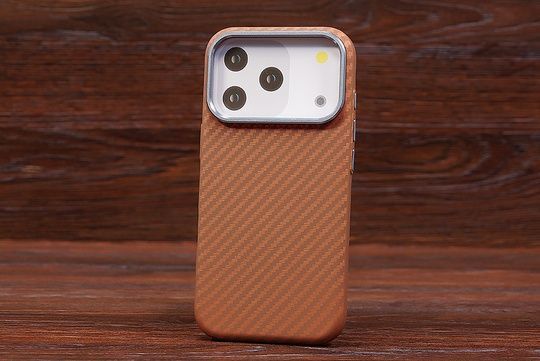 Накладка Piblue Kevlar MagSafe Iph 17ProMax Brown