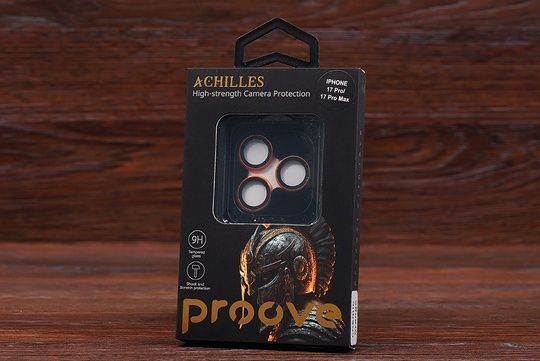 СКЛО на камеру Proove Achilles iPh 17Pro/17ProMax orange