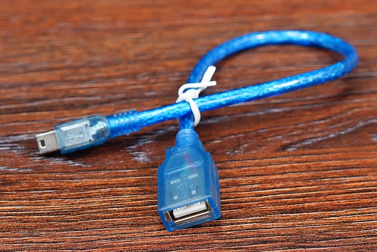 OTG mini на USB 0.3m