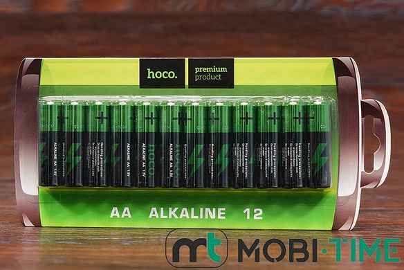 Батарейки Hoco Alkaline AA (LR6) 12шт