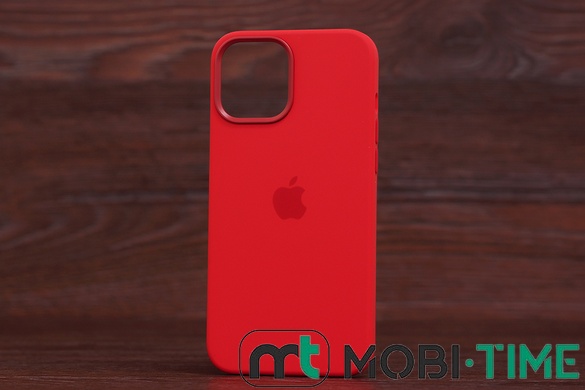 Silicone Case MagSafe iPhone 12 Mini Red